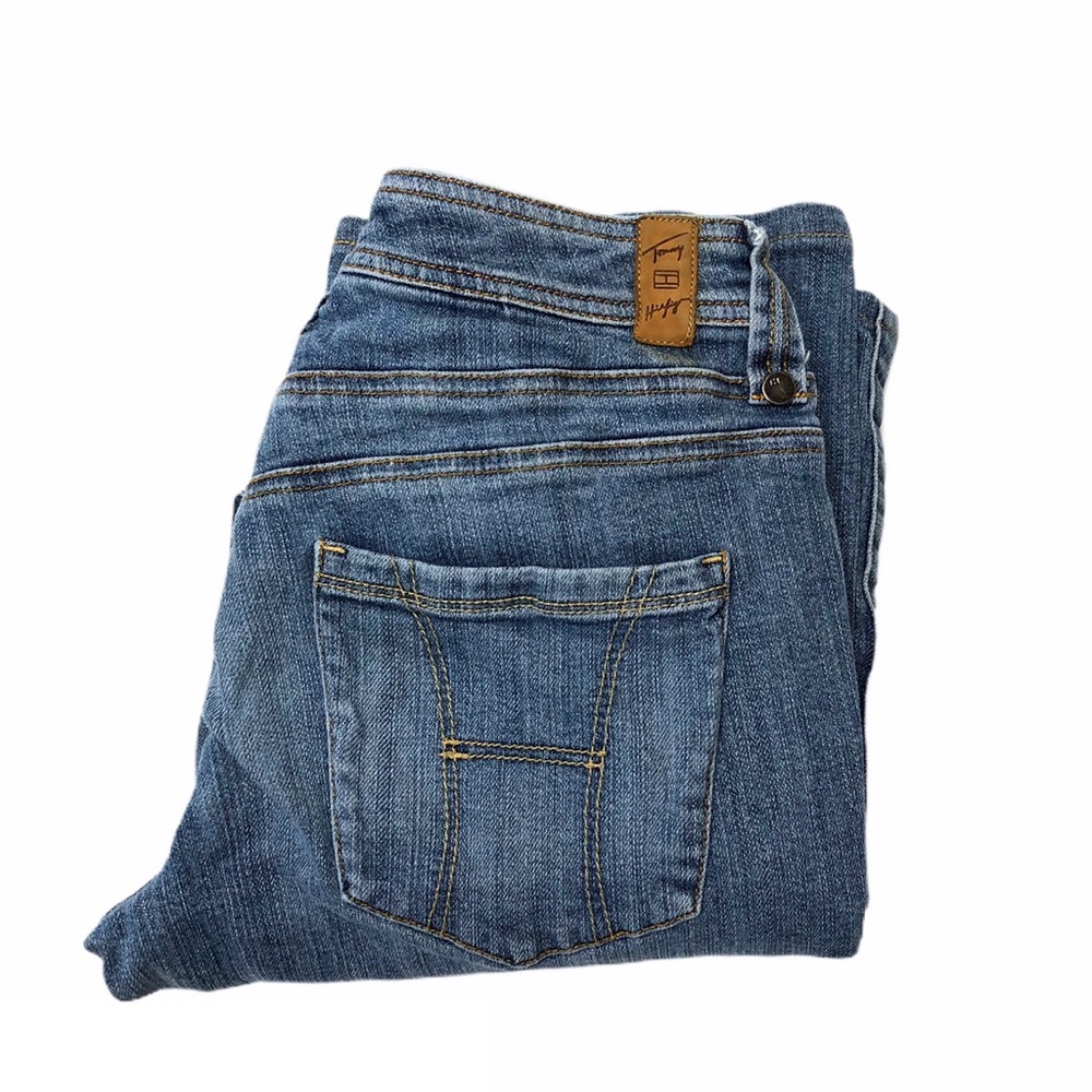 Tommy Hilfiger Low Rise Stretch Boot Cut Jeans